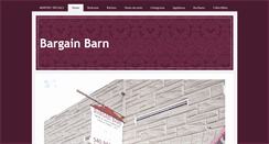 Desktop Screenshot of bargainbarnw.com